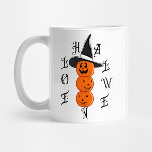 Halloween pumpkin faces Mug